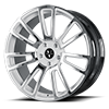 5 LUG VM30 MONOBLOCK CHROME & WHITE