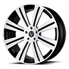 5 LUG VM44 MONOBLOCK C.MATCH WHITE & GLOSS BLACK