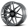 5 LUG VM46 MONOBLOCK MATTE BLACK & TINTED BRUSH