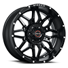 6 LUG W909 FLAT BLACK