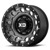 XD129 Holeshot Matte Gray w/ Black Ring