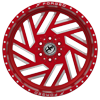 6 LUG XFX-304 RED MILLED