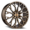 6 LUG XT1 BRUSHED DUAL BRONZE