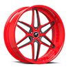 5 LUG LUXEN RED AND BLACK