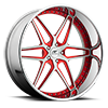 5 LUG LUXEN BRUSHED WITH RED 