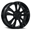 5 LUG REPLICA 126 GLOSS BLACK