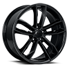 5 LUG REPLICA 129 GLOSS BLACK