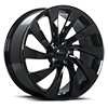 5 LUG REPLICA 187 GLOSS BLACK