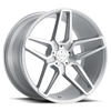 5 LUG BD-17-5 SILVER WITH MACHINED FACE