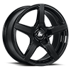 4 LUG COR GLOSS BLACK