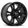 6 LUG CRUSHER GLOSS BLACK