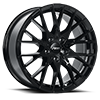 5 LUG REPLICA 166 GLOSS BLACK
