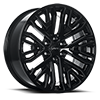6 LUG REPLICA 176 GLOSS BLACK