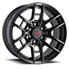 6 LUG REPLICA 237 SATIN BLACK