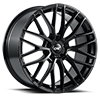 5 LUG RENNSPORT GLOSS BLACK