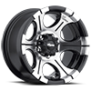 DC2 Gloss Black with Machined 