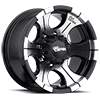 DC2 Gloss Black with Machined 
