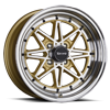 4 LUG DR-20 GOLD MACHINED FACE