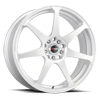 5 LUG DR-33 WHITE FULL PAINTED