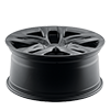 5 LUG DR-86 FLAT BLACK FULL PAINTED