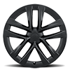 5 LUG DR-86 FLAT BLACK FULL PAINTED