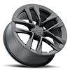 5 LUG DR-86 FLAT BLACK FULL PAINTED