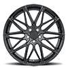 5 LUG DR-88 GLOSS BLACK FULL PAINTED