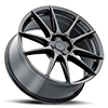 5 LUG DR-89 FLAT BLACK FULL PAINTED