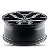 5 LUG DR-90 FLAT BLACK FULL PAINTED