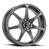 5 LUG DR-33 CHARCOAL GRAY FULL PAINTED