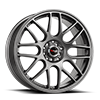 5 LUG DR-34 CHARCOAL GRAY FULL PAINTED
