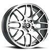 5 LUG DR-37 GUNMETAL MACHINED FACE