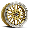 5 LUG DR-44 GOLD MACHINED LIP