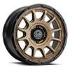 Rancho Satin Bronze / Gloss Black Lip
