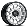 Rancho Silver Machined / Gloss Black Lip