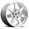 5 LUG M14 SILVER WITH MACHINED FACE