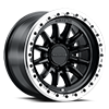 MR711 HD Bead Grip Matte Black w/ Chrome Ring