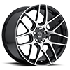 5 LUG 409 MAGELLEN MIRROR MACHINED FACE WITH GLOSS BLACK ACCENTS