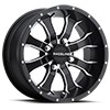 4 LUG A77 MAMBA BLACK MACHINED
