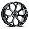 5 LUG RT-19 GLOSSY BLACK