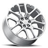 6 LUG RT-47 SILVER MACHINED FACE