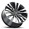 6 LUG RT-29 GLOSSY BLACK / POLISHED FACE