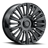 6 LUG RT-42 GLOSSY BLACK