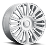 6 LUG RT-42 SILVER / MACHINED FACE