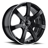 TR90 Black with Machined Lip