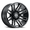 5 LUG 236 APOCALYPSE GLOSS BLACK WITH MILLED ACCENTS AND CLEAR-COAT