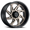 8 LUG 230 VILLAIN DARK SATIN BRONZE WITH SATIN BLACK LIP AND SATIN CLEAR-COAT - 24X12