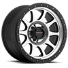504 Legacy Satin Black with Diamond Cut Face and Satin Black X-lok Lip