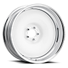 5 LUG SMOOTHIE (SERIES 515) EXTENDED SIZING CHROME AND WHITE