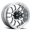 6 LUG TR28 SILVER FULL MACHINED FACE & LIP